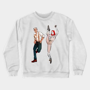 Mismatched Dancers Crewneck Sweatshirt